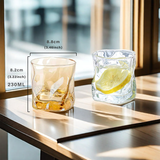 Wassergläser Gläser Trinkgläser, 6er Set, aus Glas-230ML