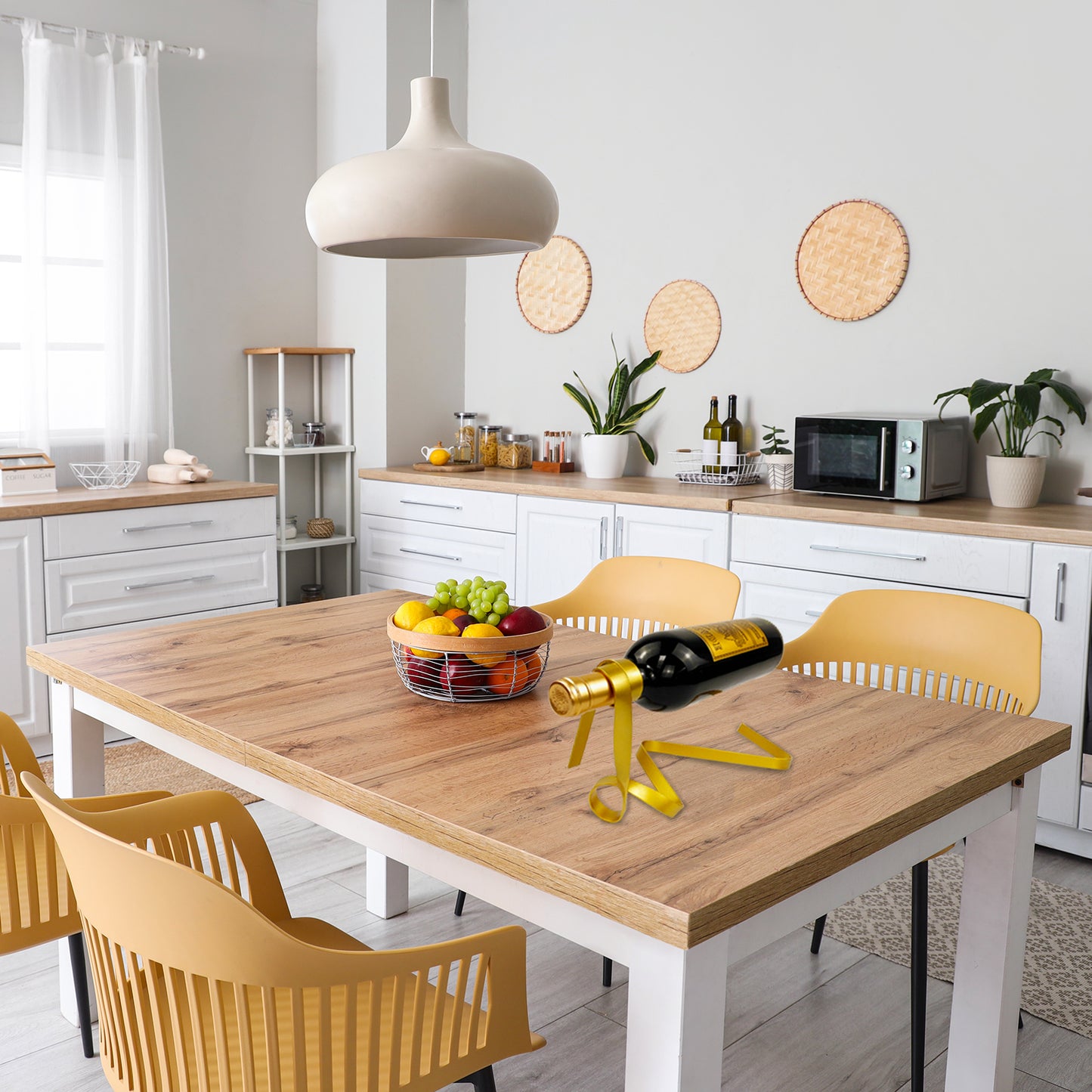 Weinflaschenhalter 3PCS, für Rotwein, Getränke, Likörflaschen