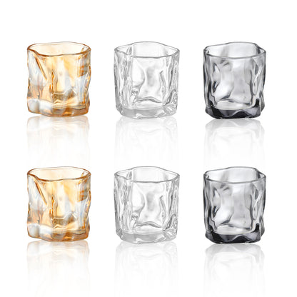 Wassergläser Gläser Trinkgläser, 6er Set, aus Glas-230ML