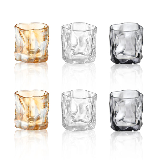 Wassergläser Gläser Trinkgläser, 6er Set, aus Glas-230ML