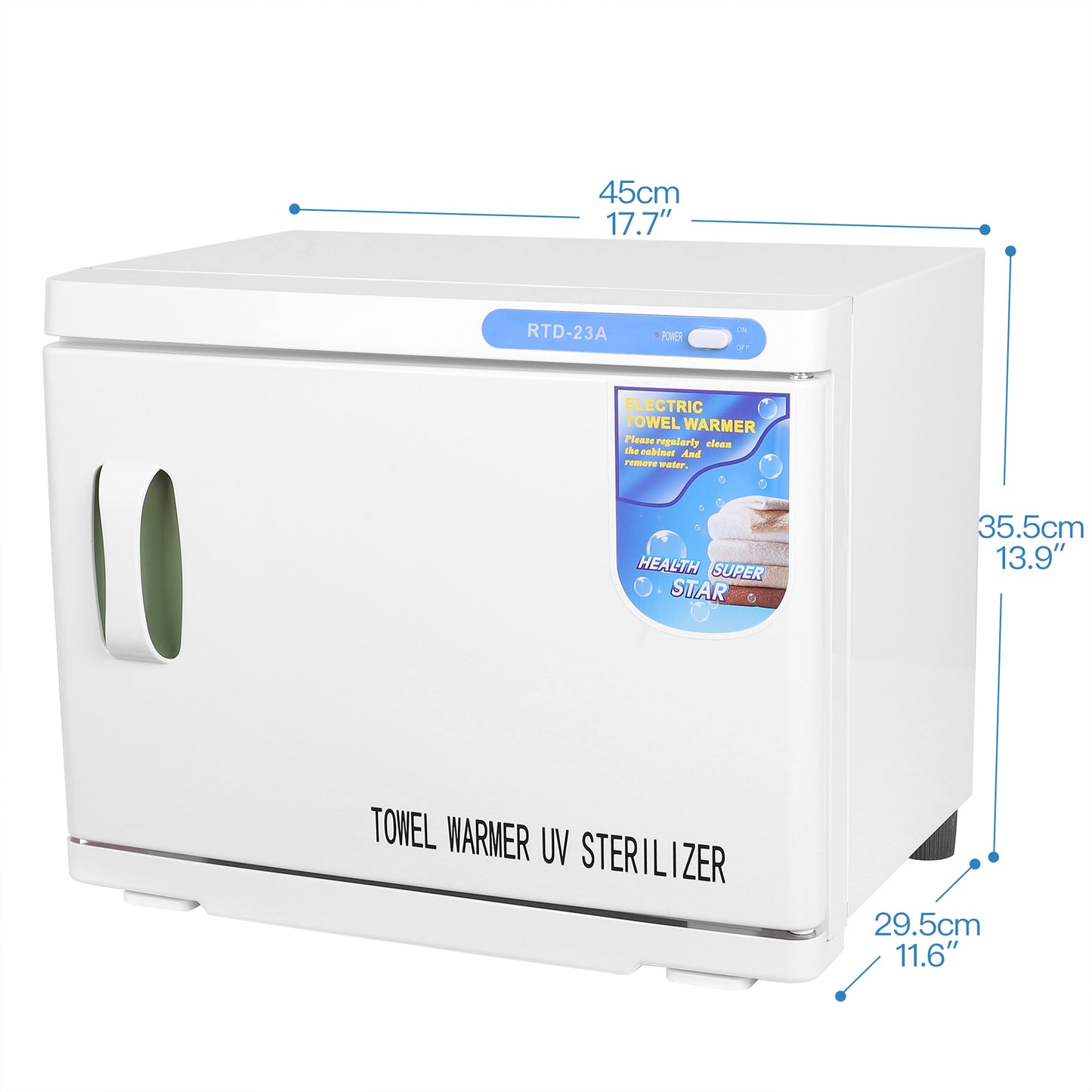 Towel Handtuch Wärmer 23L Liter für 20 bis 30 Handtücher Geeignet