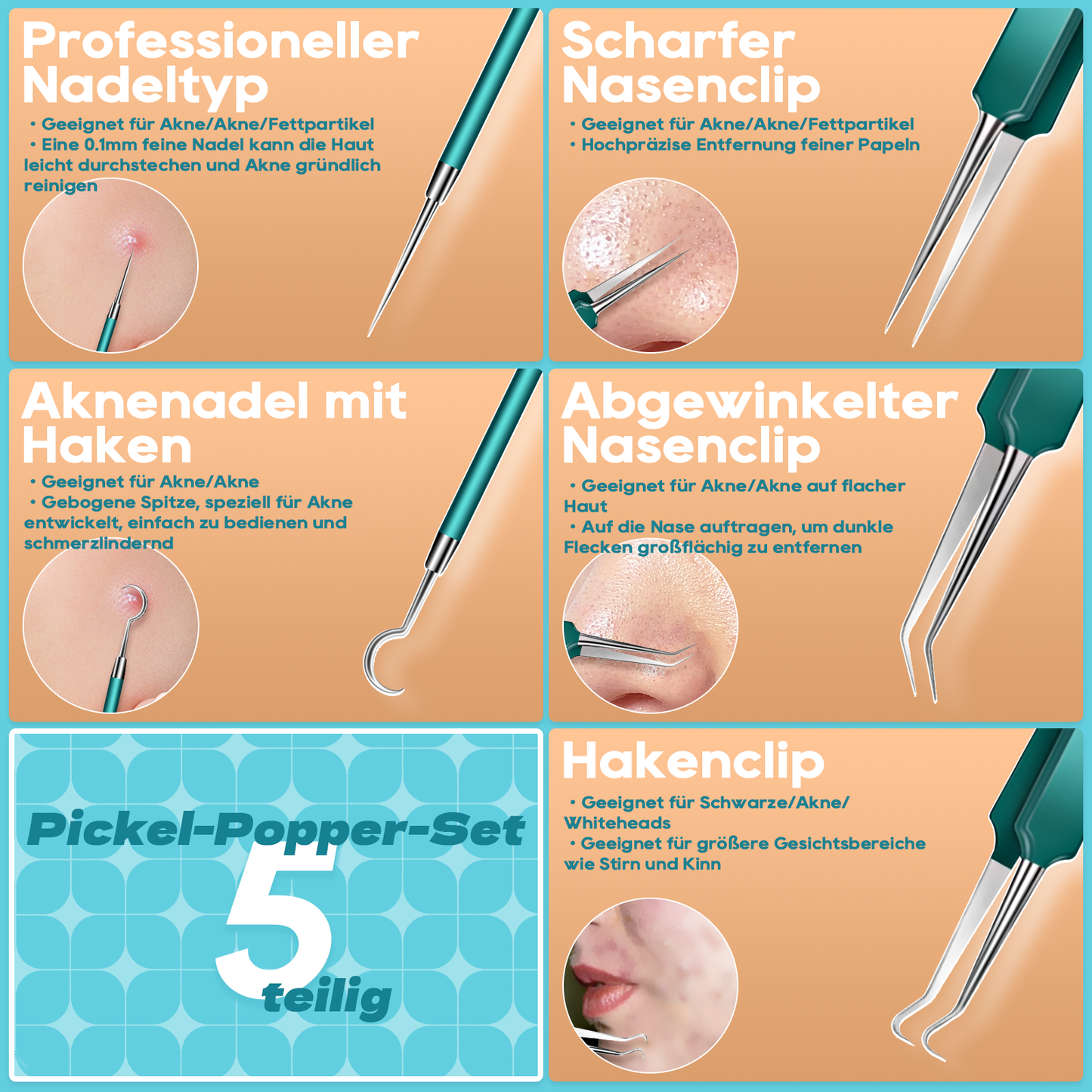 Gesichtsdampfer, Luftbefeuchter, Mitesser entfernen, Hautalterung ermäßigen