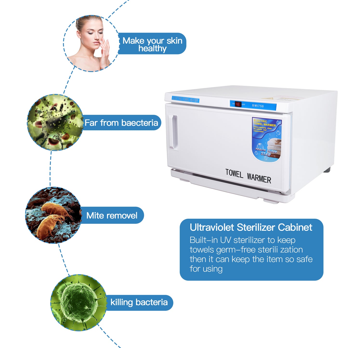 Towel Handtuch Wärmer 16L Liter für 20 bis 30 Handtücher Geeignet