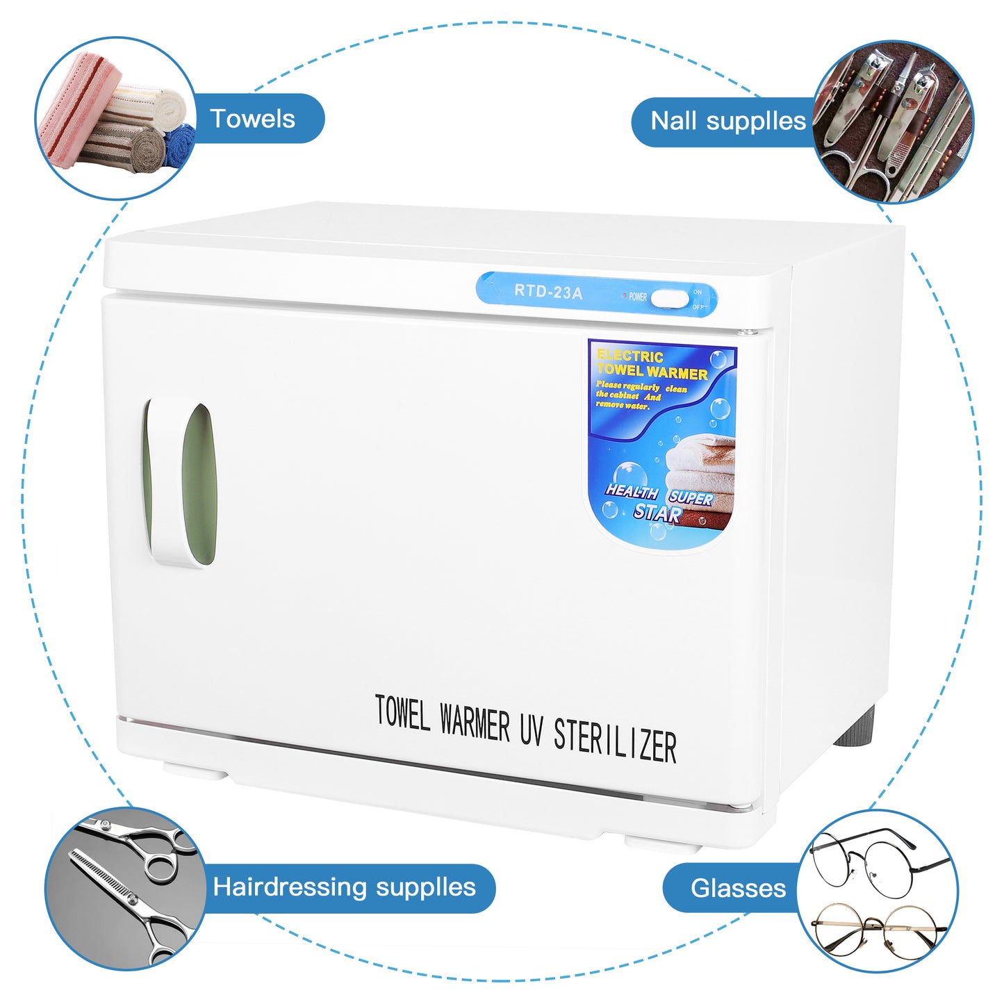 Towel Handtuch Wärmer 23L Liter für 20 bis 30 Handtücher Geeignet