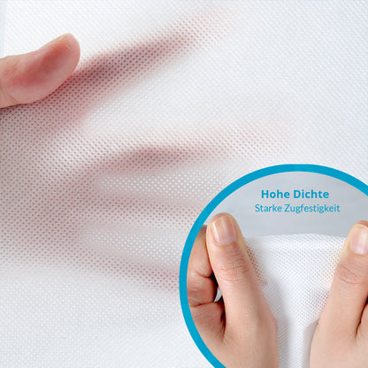 Tischdeckenrolle, 1.1 × 30M, Einweg Vlies Stoffähnlich TischdeckeRolle