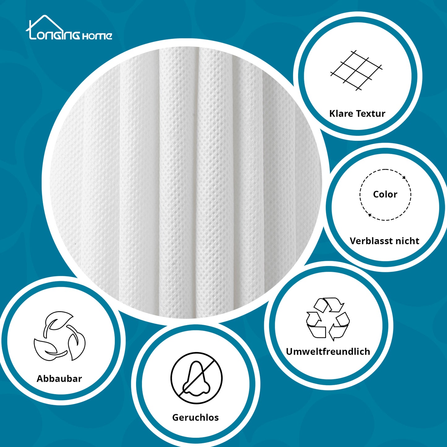 Tischdeckenrolle, 1.1 × 30M, Einweg Vlies Stoffähnlich TischdeckeRolle