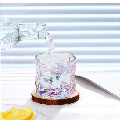 Wassergläser Gläser Trinkgläser, 6er Set, Verdrehter Becher Bunt - 230ml