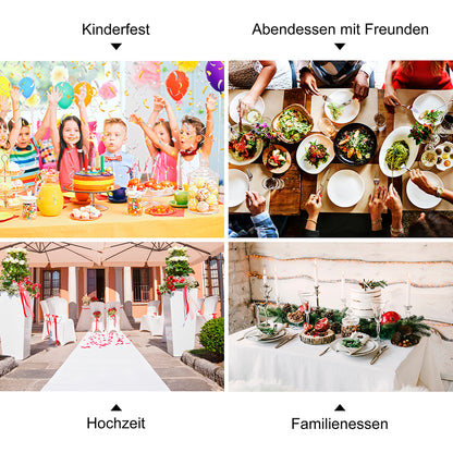 Einweg Vlies Stoffähnlich Tischdecke Rolle, Geeignet Für Geburtstag, Party, Dekoration