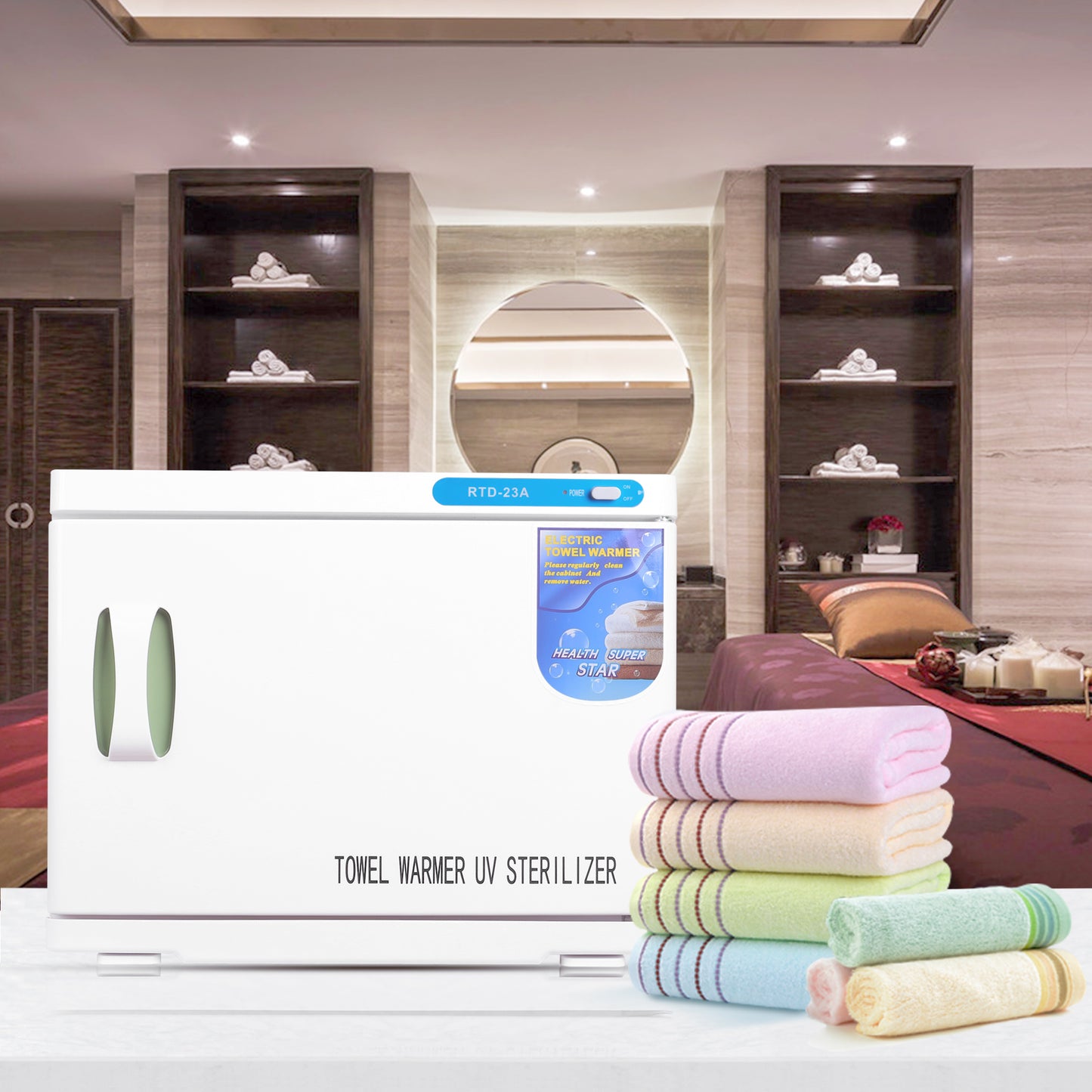 Towel Handtuch Wärmer 23L Liter für 20 bis 30 Handtücher Geeignet